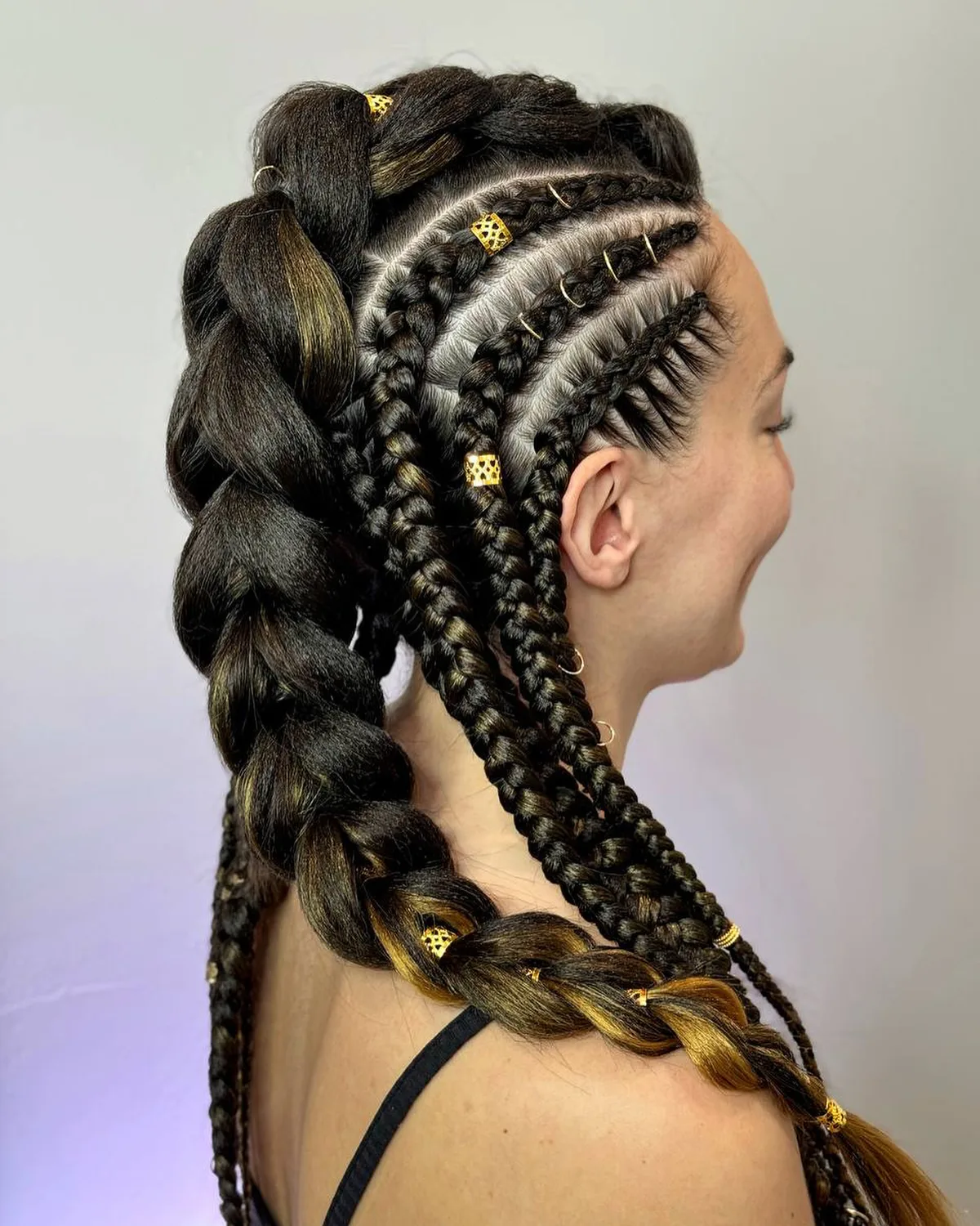 chest braids black bubble braid shown as a bubble braid ponytail hairstyles idea