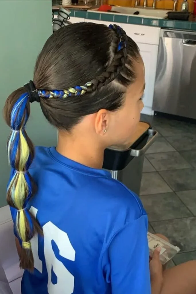 chest braids chestnut dutch shown as a easy sidebraid hairstyles idea
