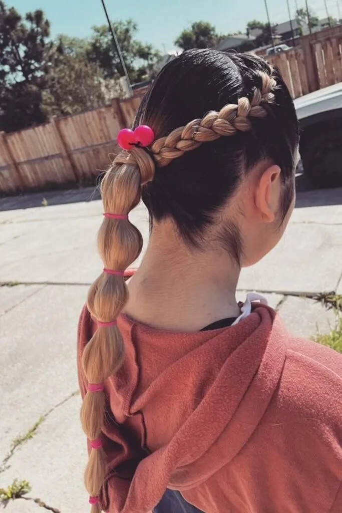 chest straight chestnut french shown as a school hairstyles idea, featuring straight texture